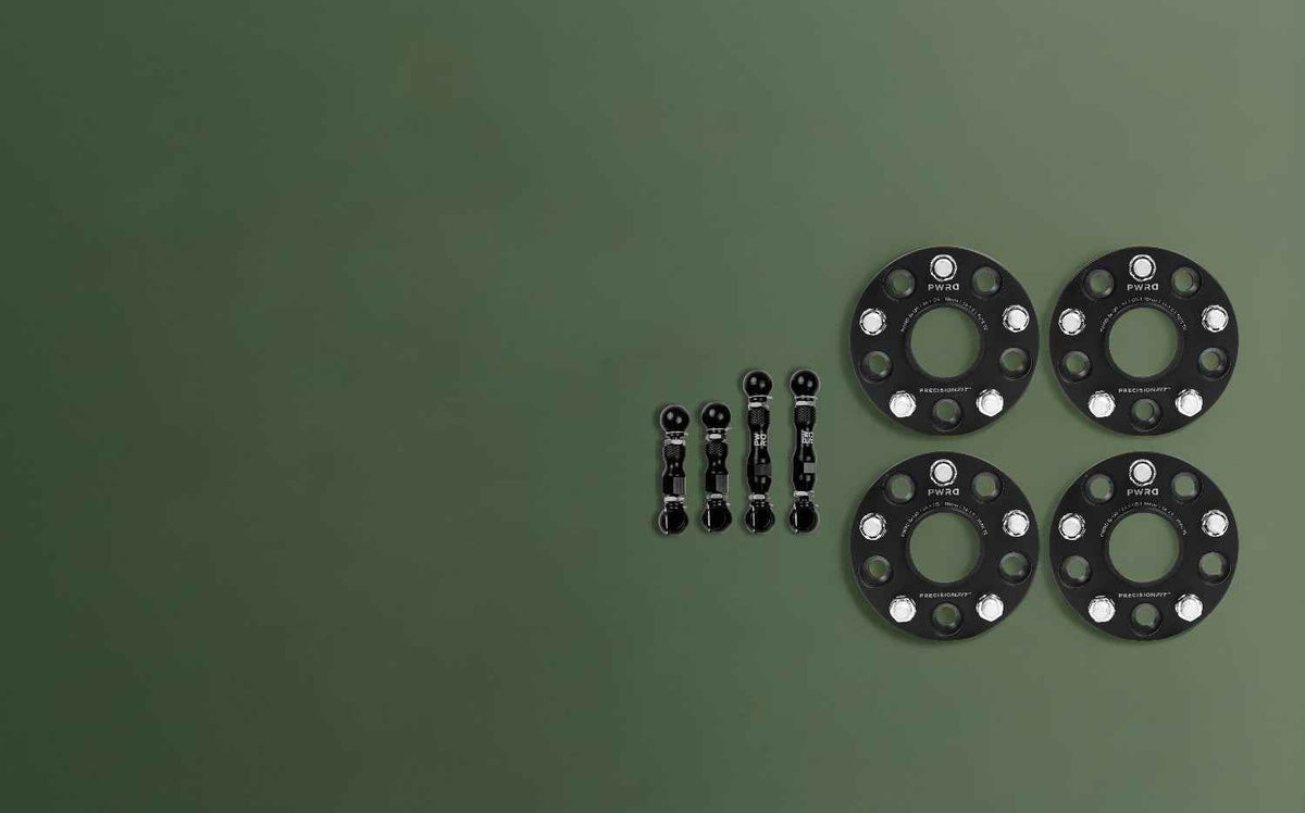 Tesla Model S & Model X Stance Pack. Wheel Spacers & Lowering Links