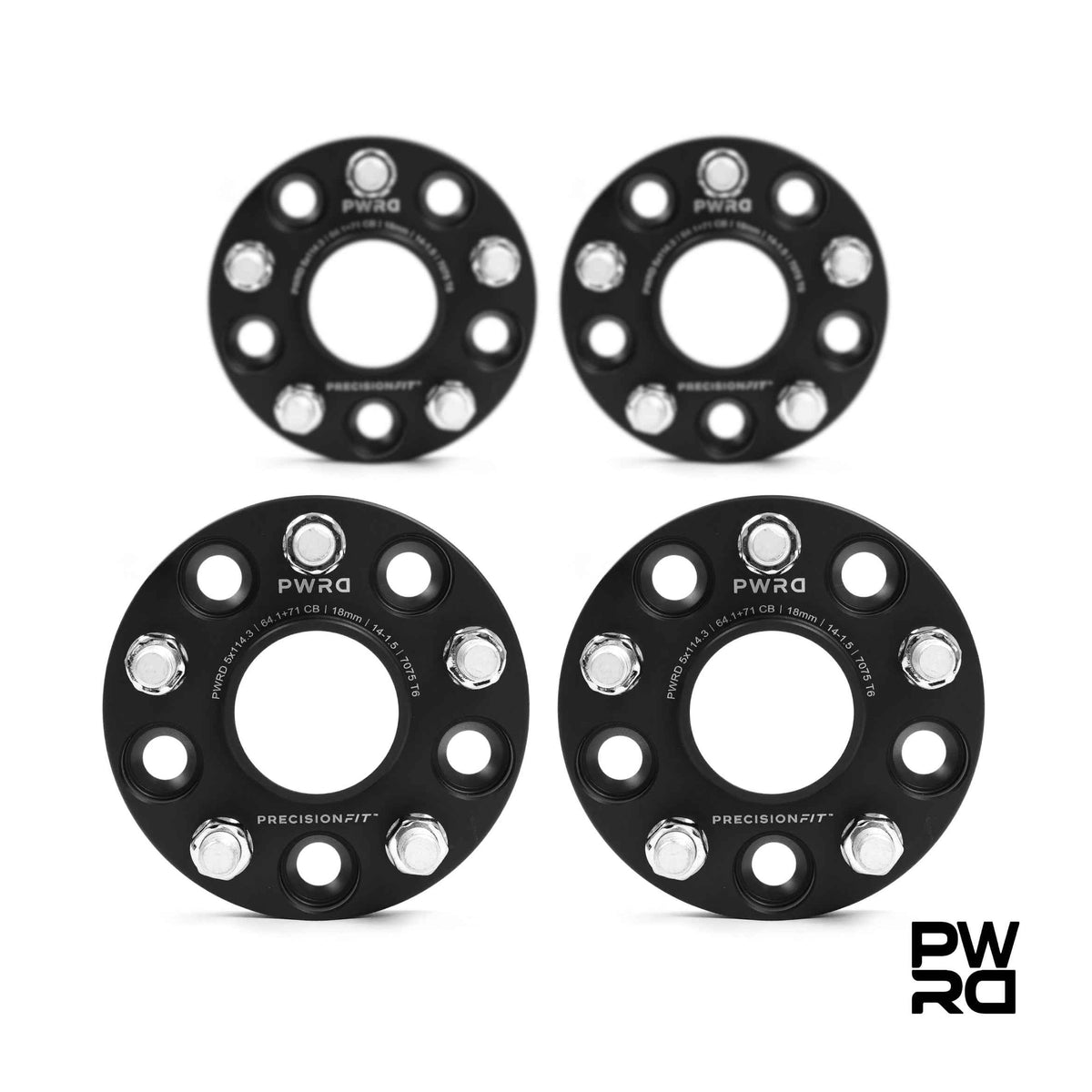 PWRD Wheel Spacers Tesla Model X