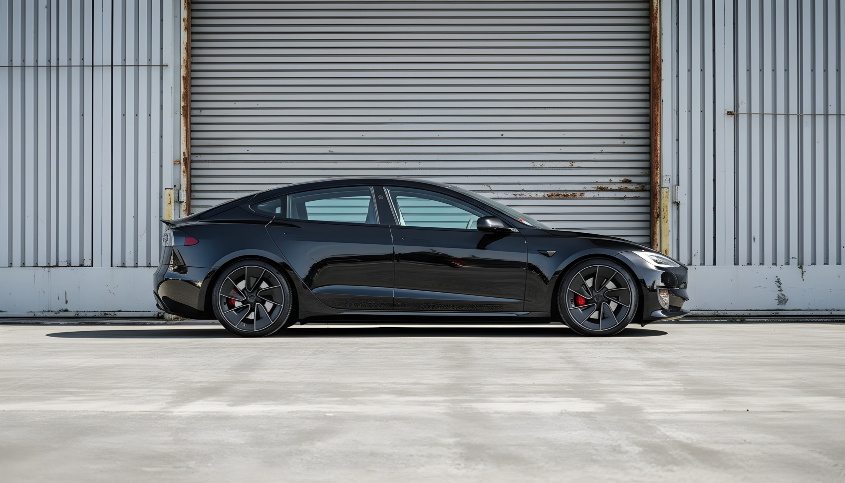 Lowered Tesla Model 3 Performance Highland Lowering Springs