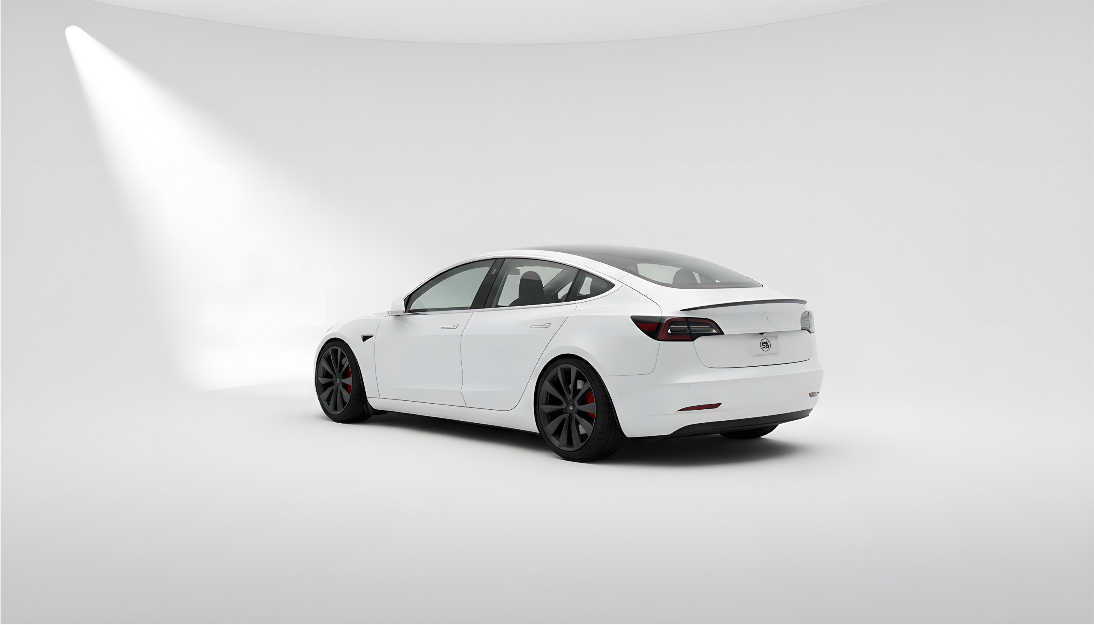 Lowered Tesla Model 3 Lowering Springs