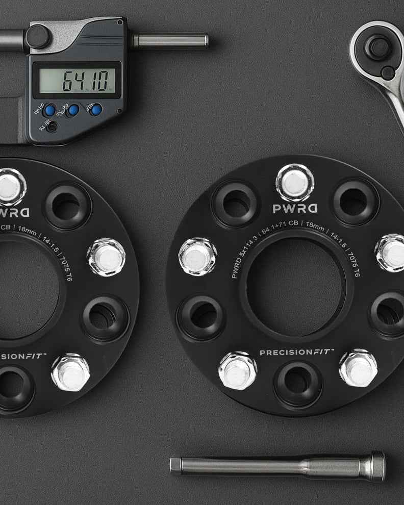 PWRD Wheel-Spacers for Tesla Model 3 & Model Y
