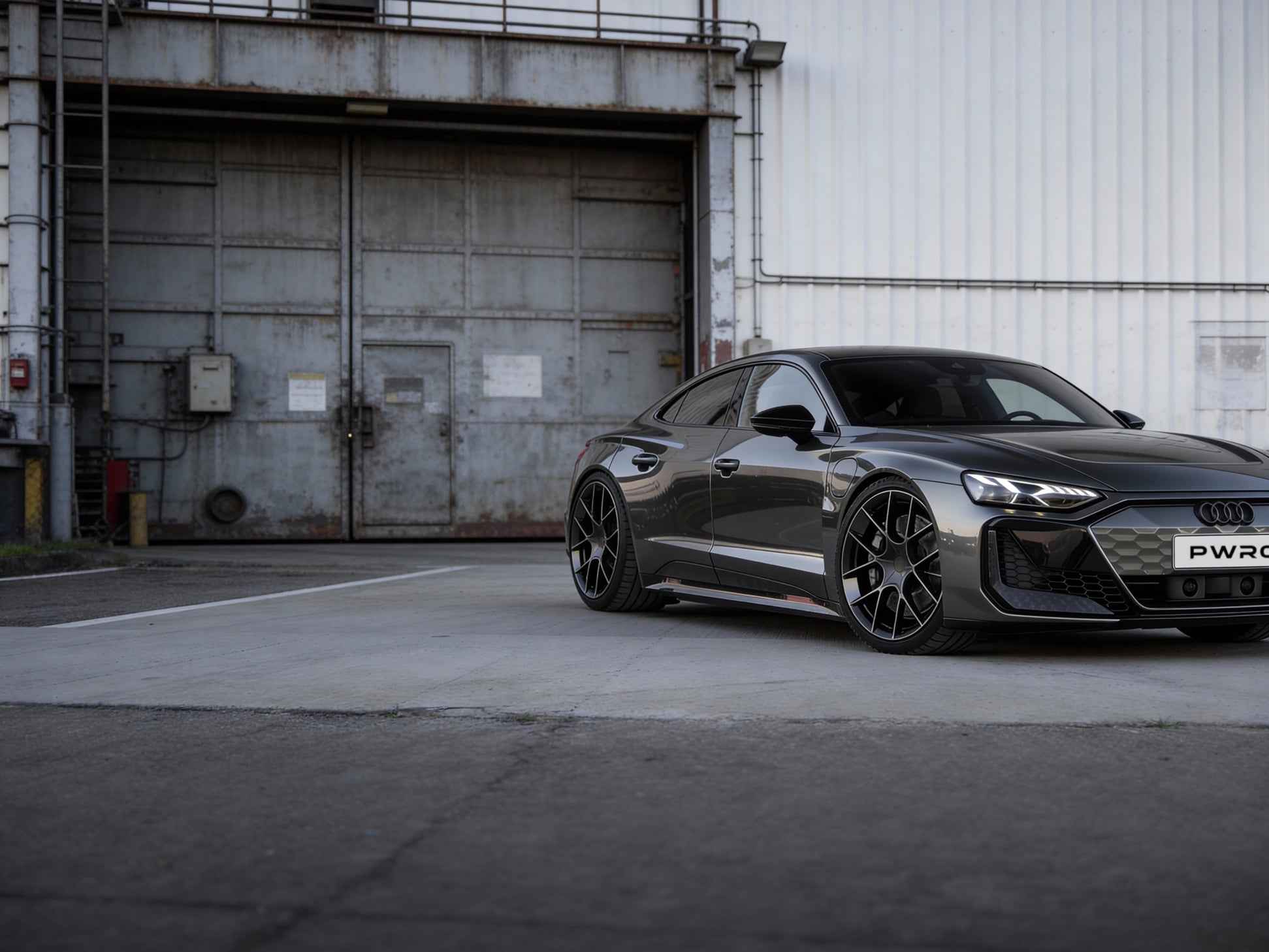 PWRD Lowered Audi e-tron GT Wheel Spacers