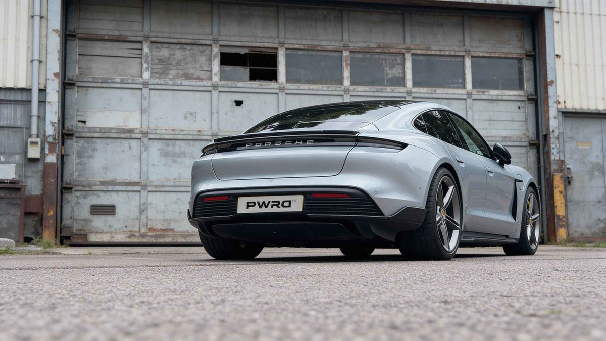 Lowered Porsche Taycan Wheel Spacers