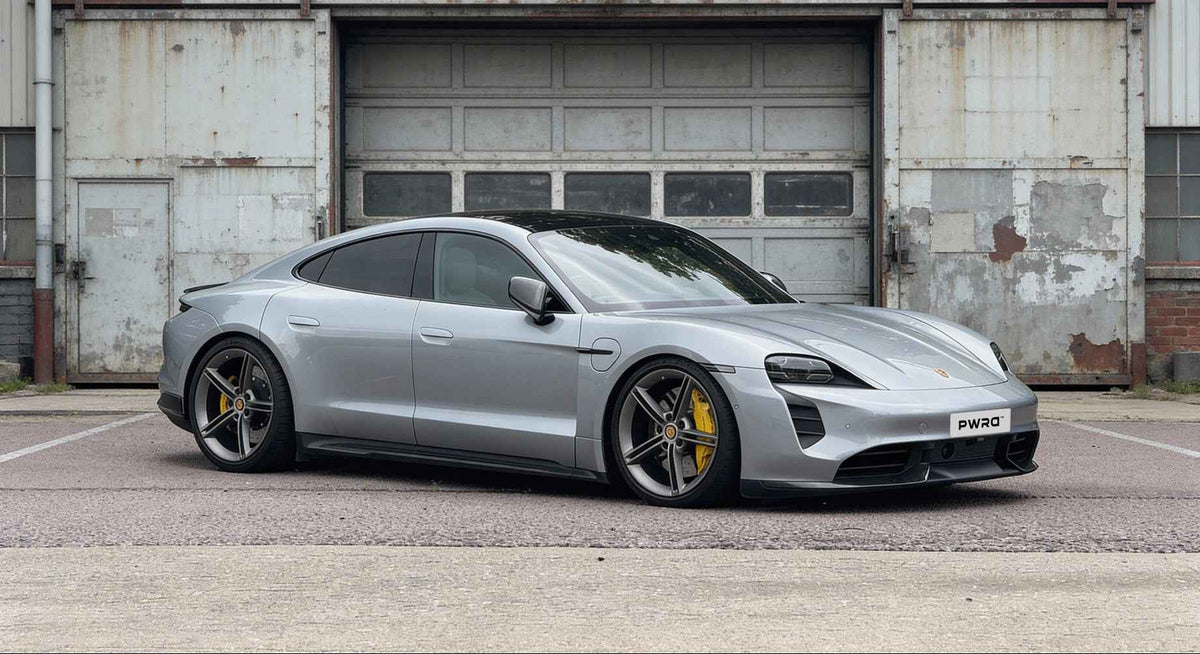 Porsche Taycan Lowered & Wheel Spacers