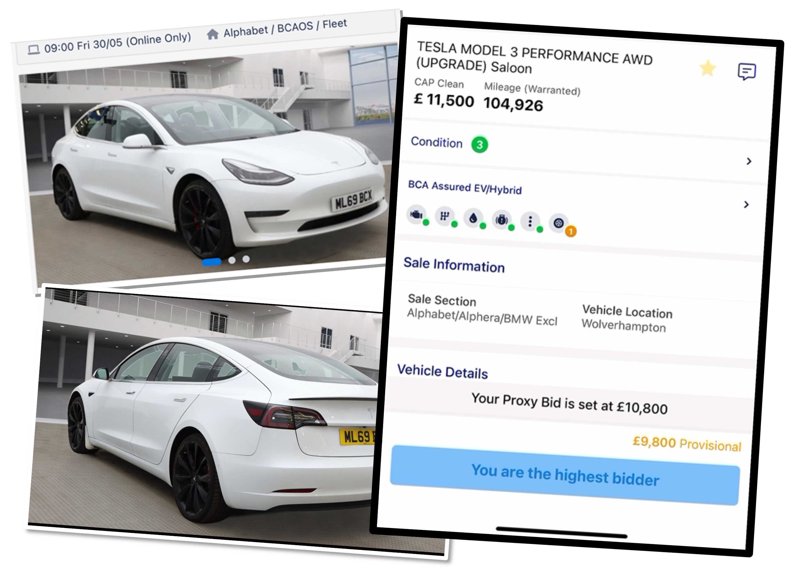 PWRD’s £10k Tesla Model 3 Project Car: Buying the UK’s Cheapest!