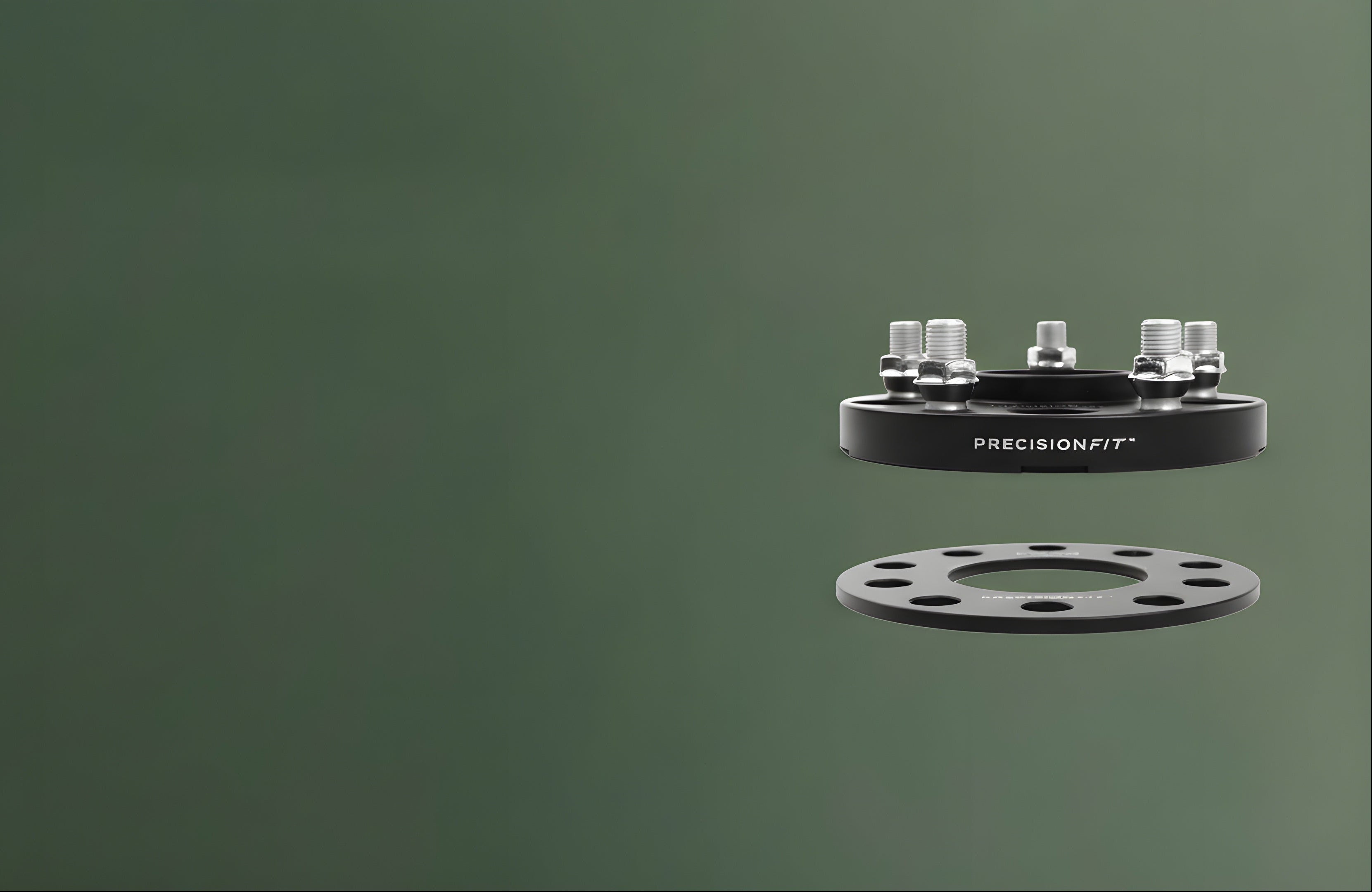 PWRD Hubcentric Tesla Spacers