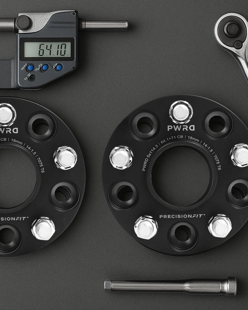 PWRD Wheel-Spacers for Tesla Model 3 & Model Y