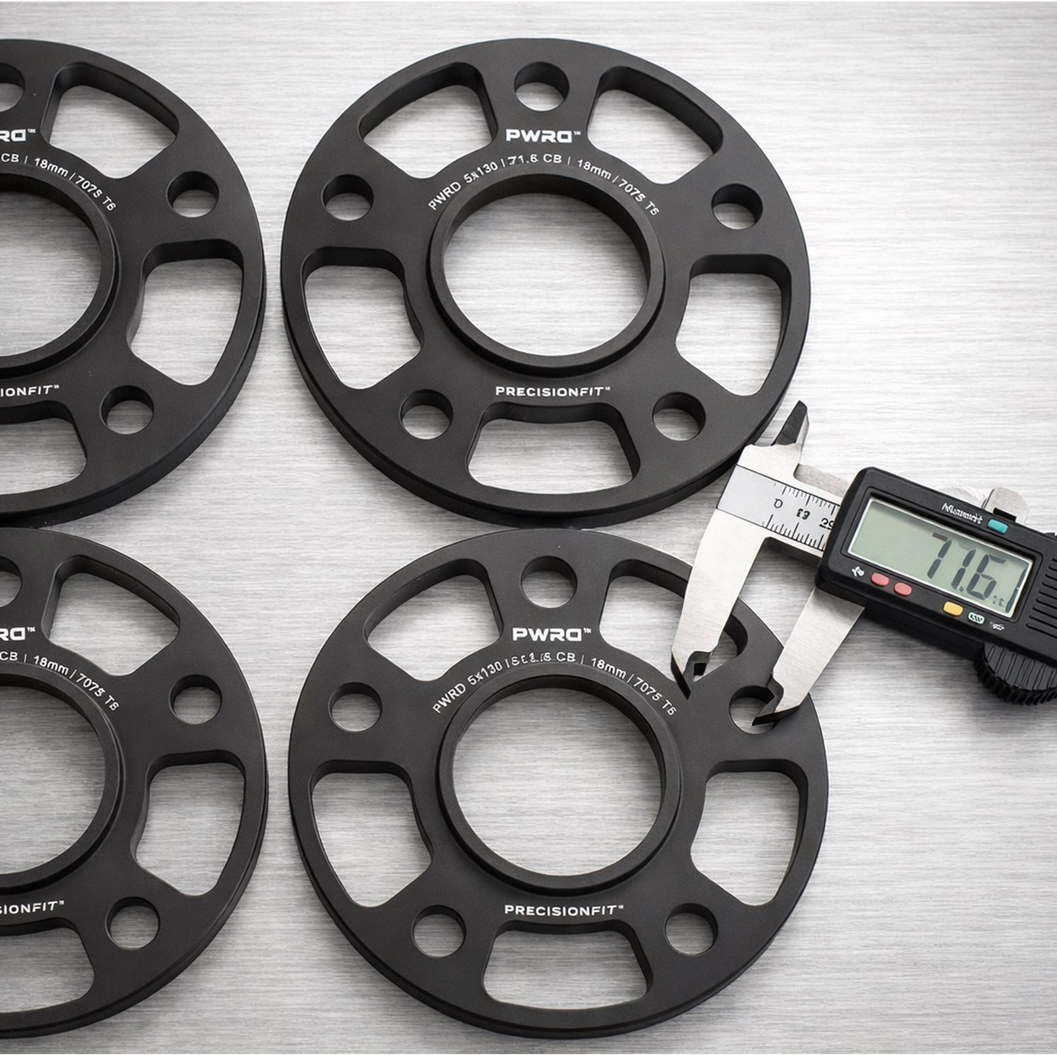 PWRD Wheel Spacers for Taycan & E-tron GT