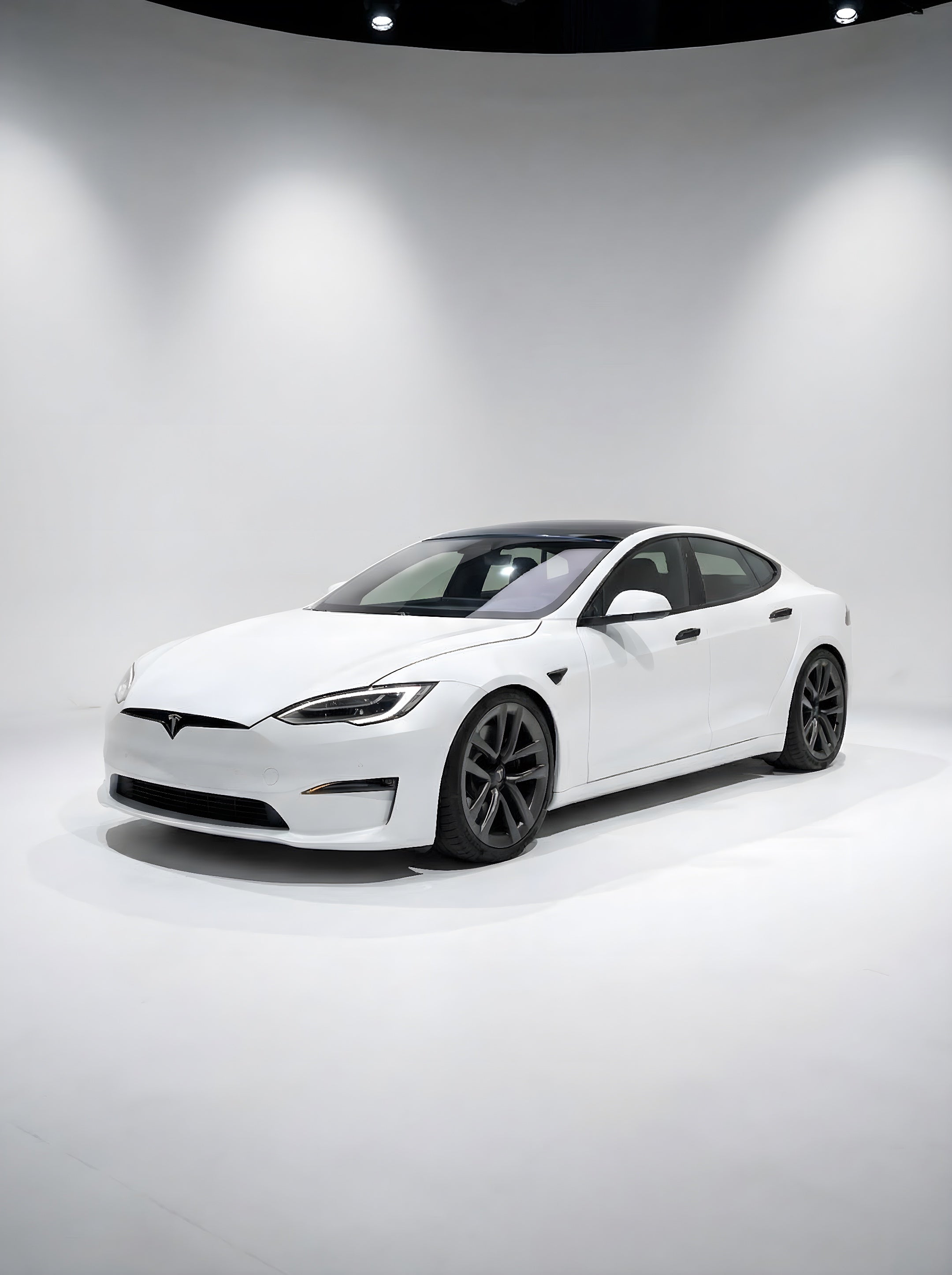 Tesla Model S Stance Pack. Wheel Spacers & Lowering Links