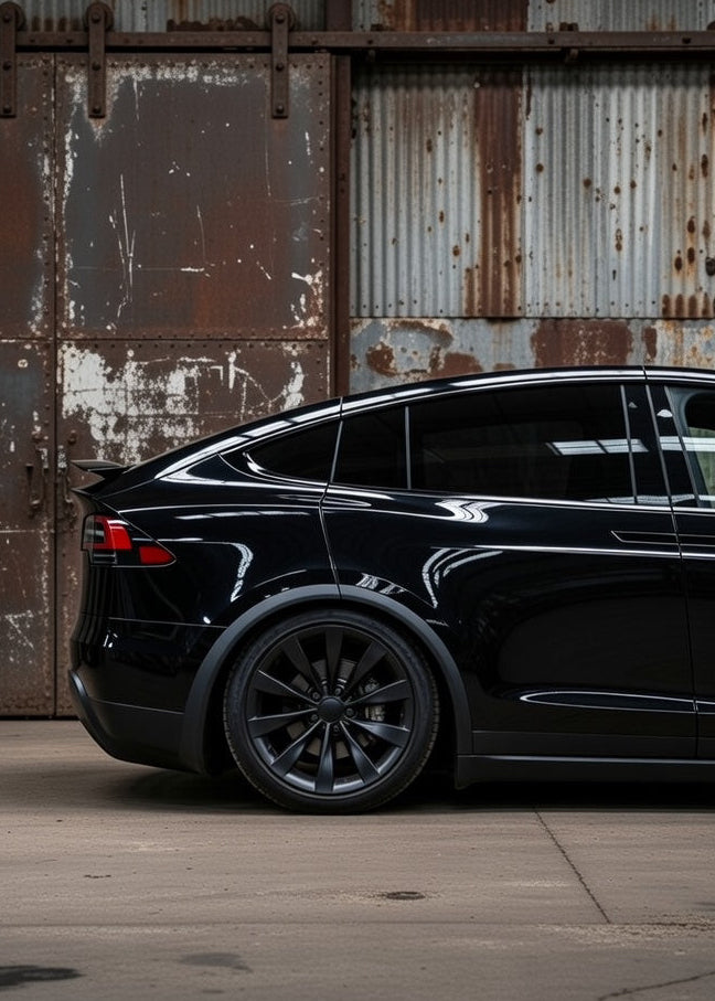 Tesla Model X Stance Pack. Wheel Spacers & Lowering Links